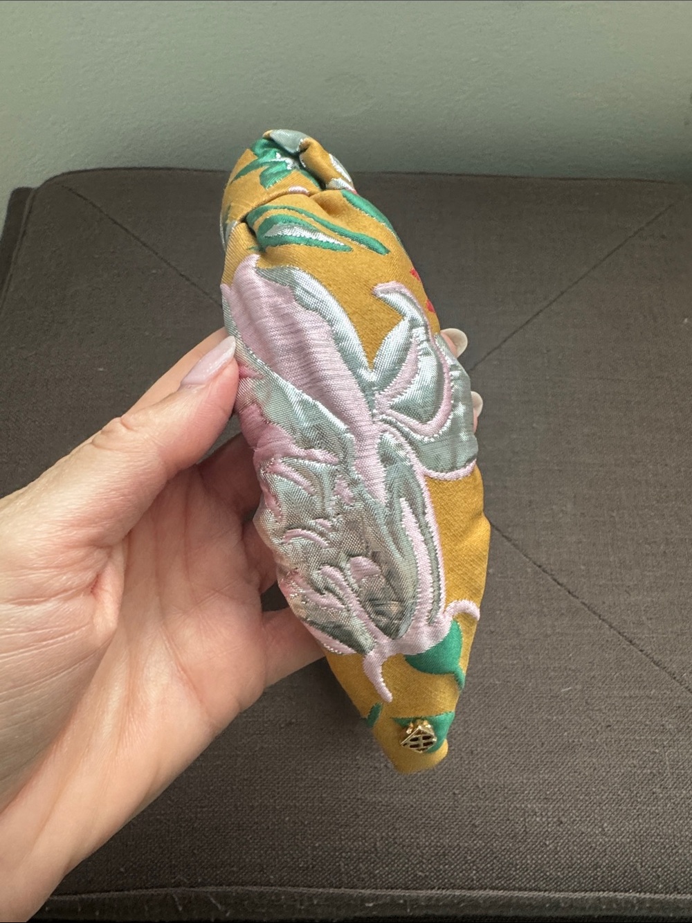 Brianna Cannon Fall Brocade Headband - Picture 2 of 7